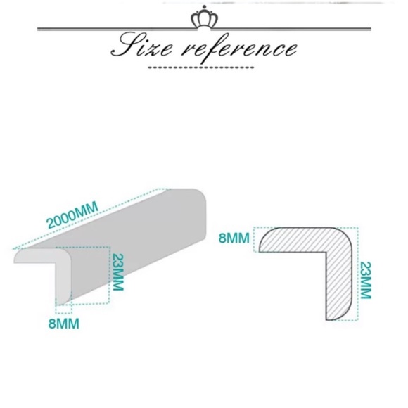 Padded Corner Guard Anti-Bump Safe Soft Protection - Picture 5 of 12